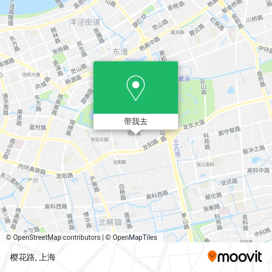 樱花路地图