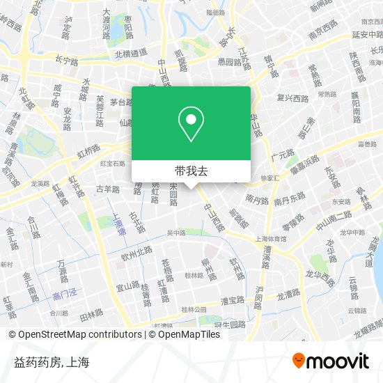 益药药房地图