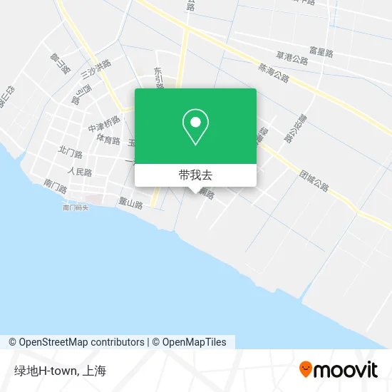 绿地H-town地图