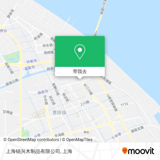 上海锦兴木制品有限公司地图