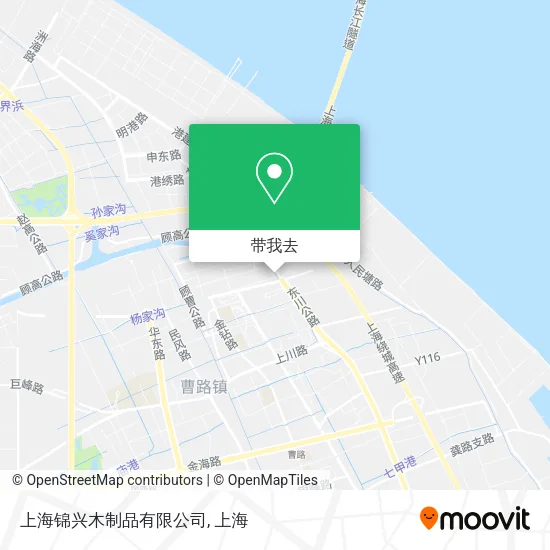 上海锦兴木制品有限公司地图