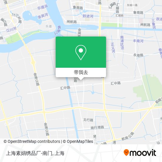 上海素娟绣品厂-南门地图