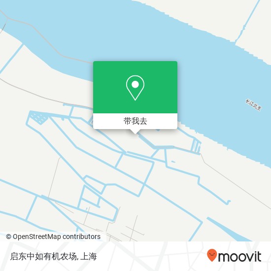 启东中如有机农场地图