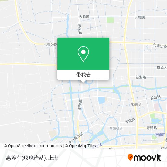 惠养车(玫瑰湾站)地图