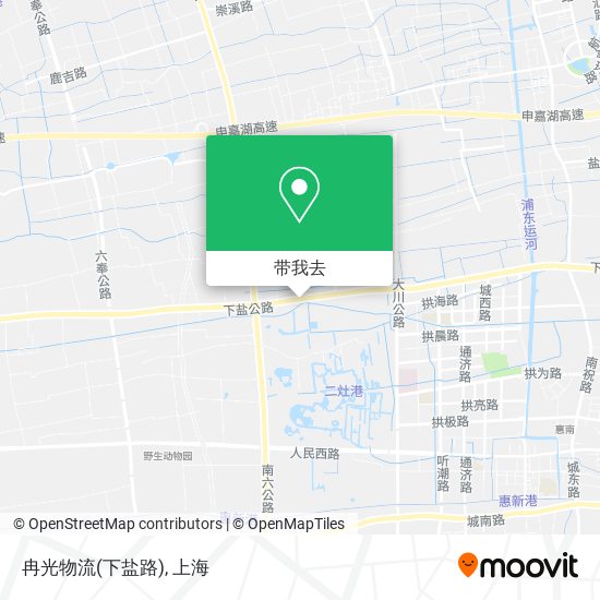 冉光物流(下盐路)地图
