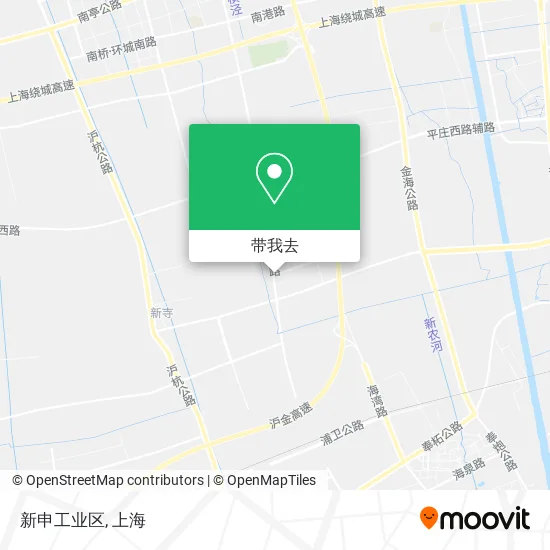 新申工业区地图