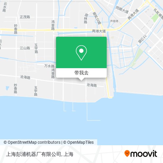 上海彭浦机器厂有限公司地图