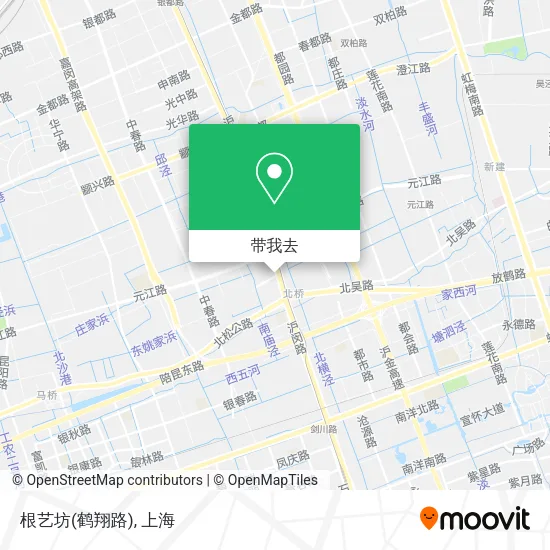 根艺坊(鹤翔路)地图