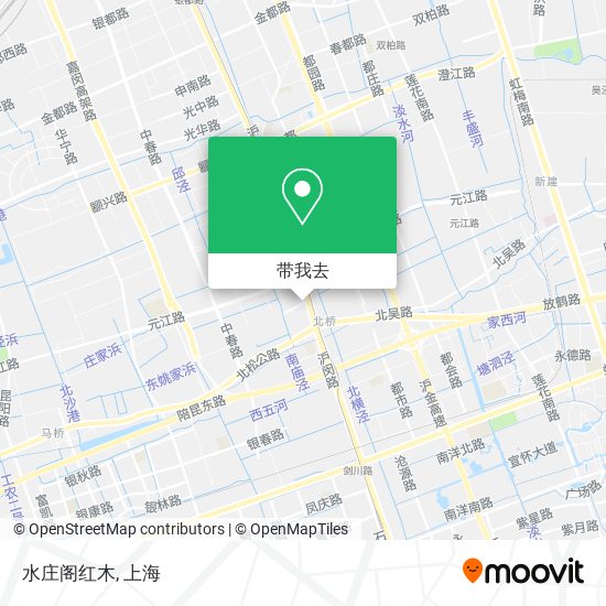 水庄阁红木地图