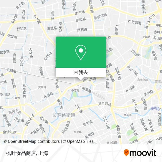枫叶食品商店地图