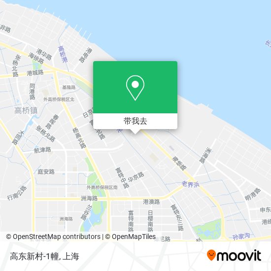 高东新村-1幢地图