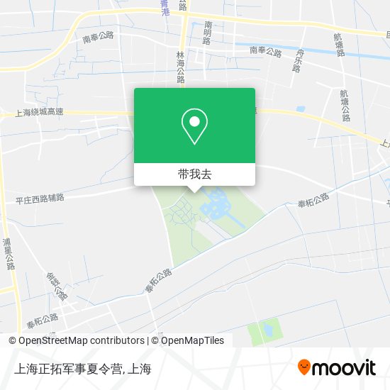 上海正拓军事夏令营地图