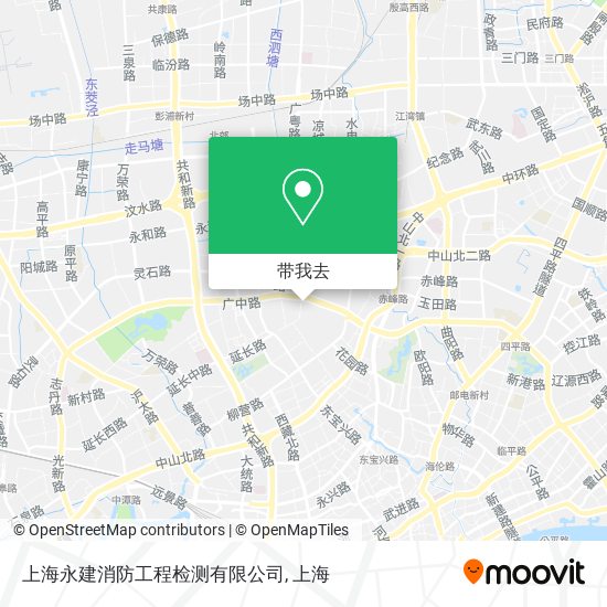 上海永建消防工程检测有限公司地图