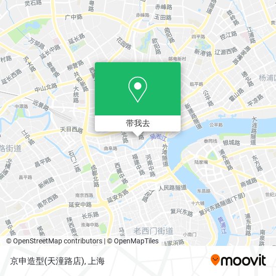 京申造型(天潼路店)地图