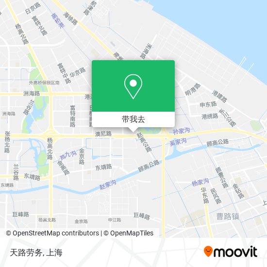 天路劳务地图