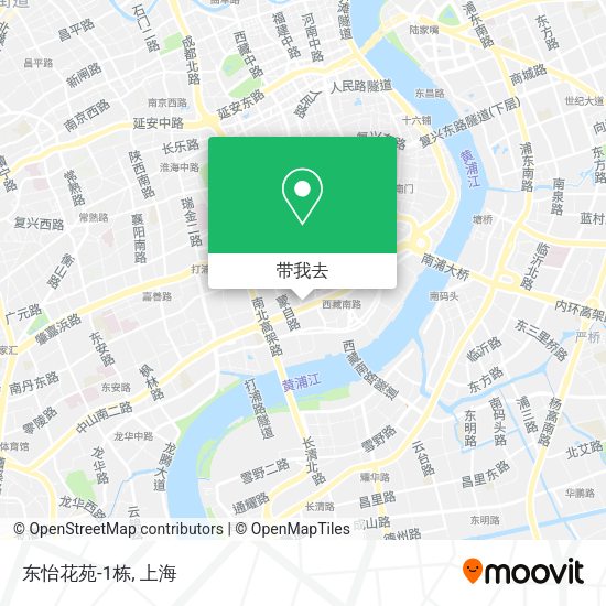 东怡花苑-1栋地图