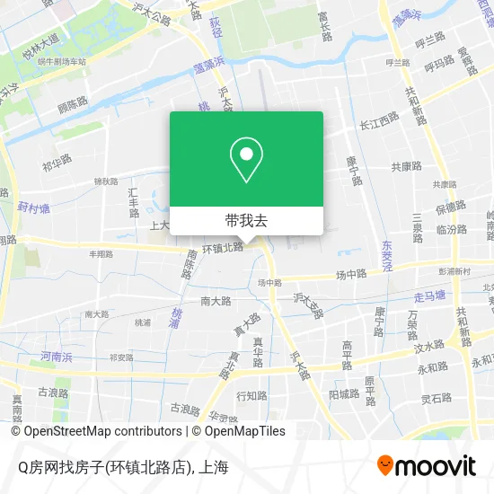 Q房网找房子(环镇北路店)地图