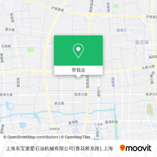 上海东宝麦爱石油机械有限公司(香花桥东路)地图