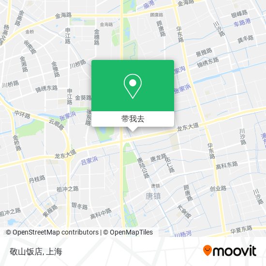 敬山饭店地图