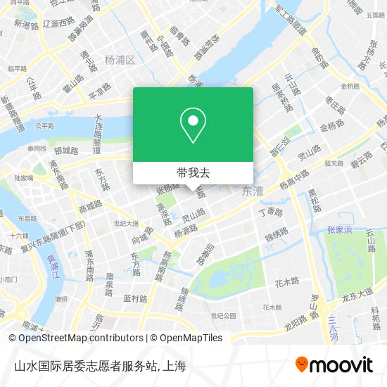山水国际居委志愿者服务站地图