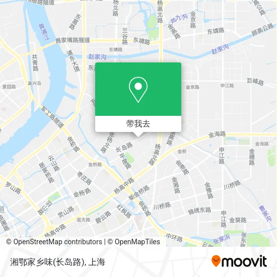 湘鄂家乡味(长岛路)地图