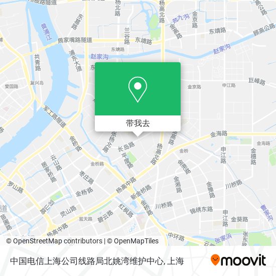 中国电信上海公司线路局北姚湾维护中心地图