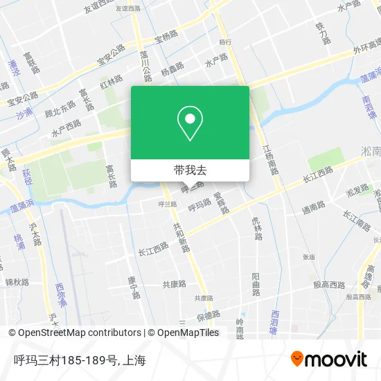 呼玛三村185-189号地图