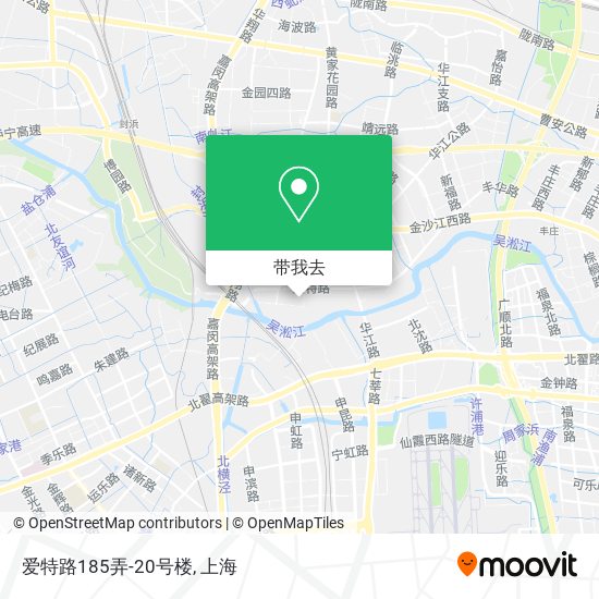 爱特路185弄-20号楼地图