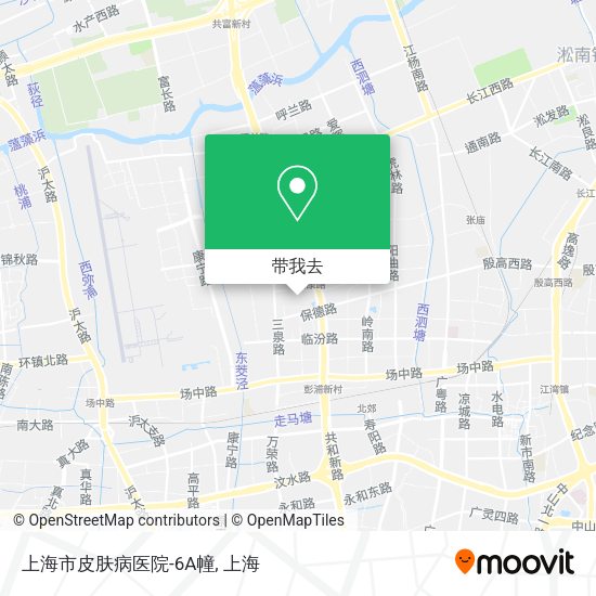 上海市皮肤病医院-6A幢地图