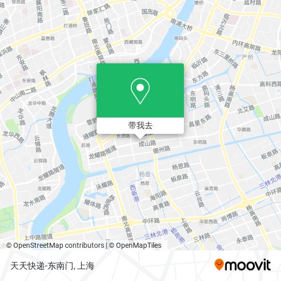 天天快递-东南门地图