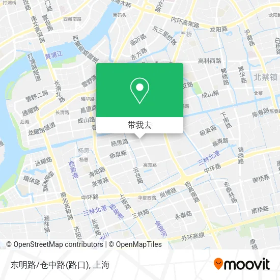 东明路/仓中路(路口)地图