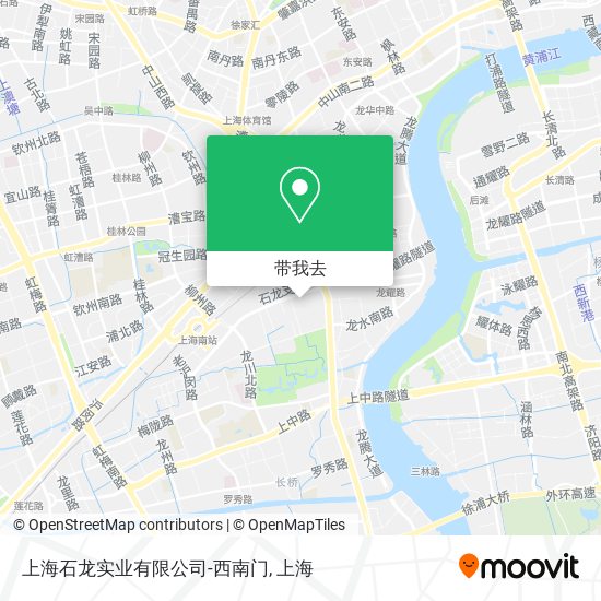 上海石龙实业有限公司-西南门地图