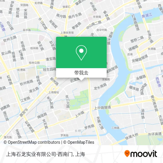 上海石龙实业有限公司-西南门地图