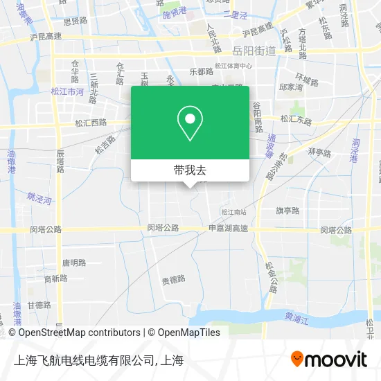 上海飞航电线电缆有限公司地图