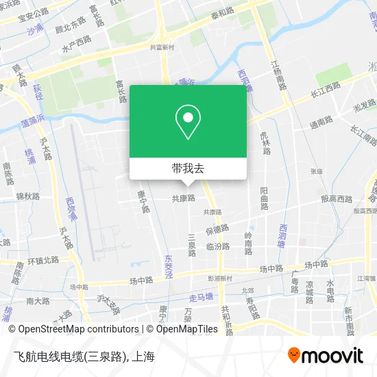 飞航电线电缆(三泉路)地图