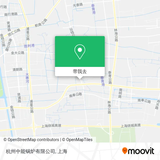 杭州中能锅炉有限公司地图