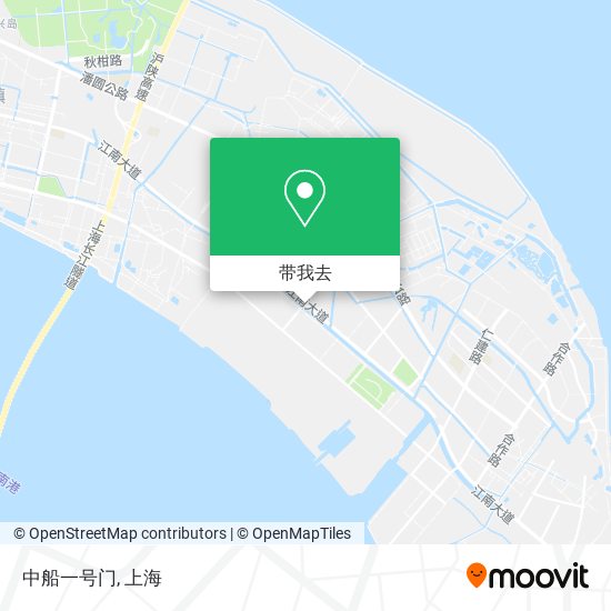 中船一号门地图