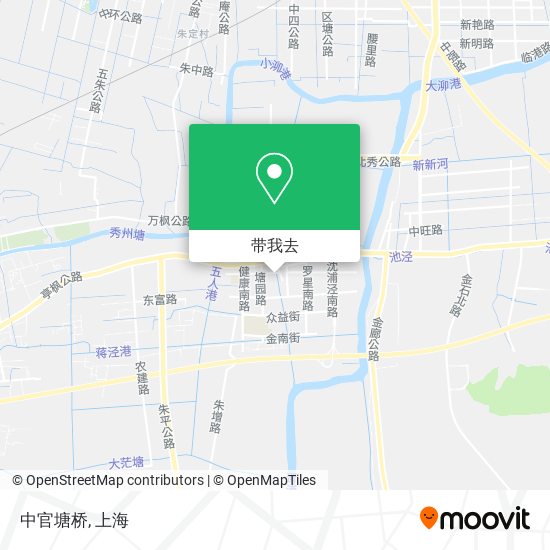 中官塘桥地图