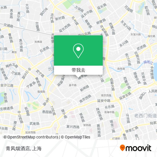 青凤烟酒店地图
