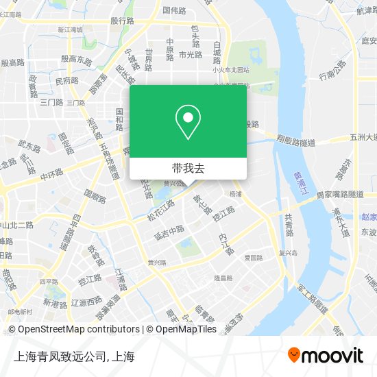 上海青凤致远公司地图