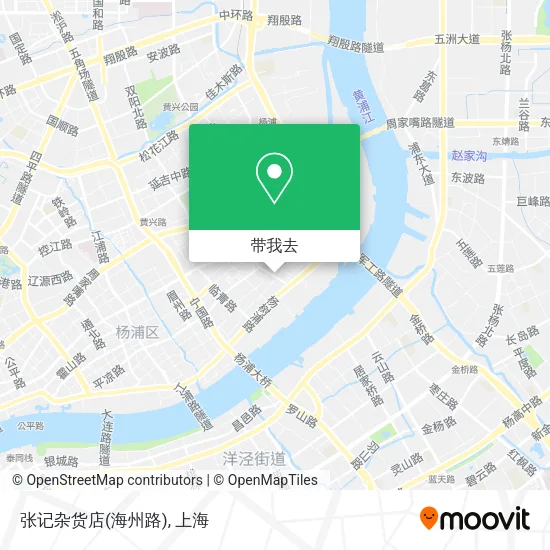 张记杂货店(海州路)地图