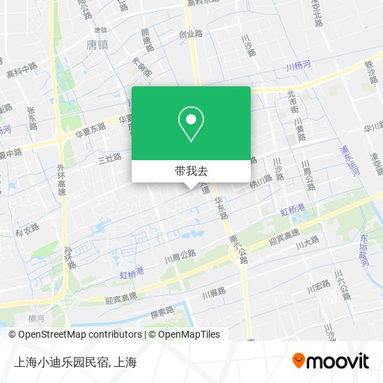 上海小迪乐园民宿地图