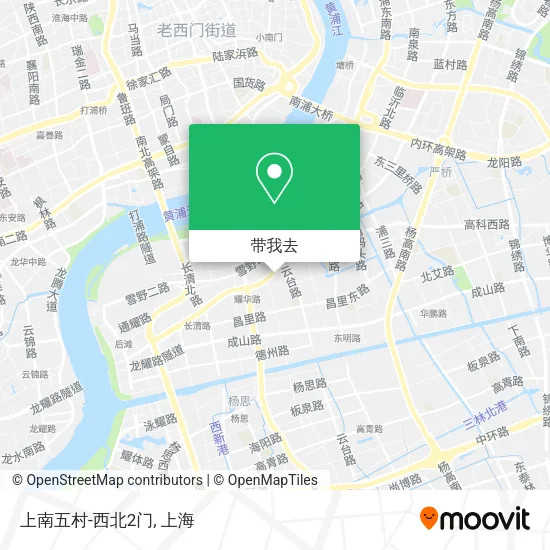 上南五村-西北2门地图