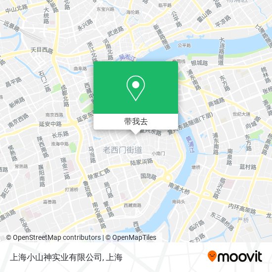 上海小山神实业有限公司地图