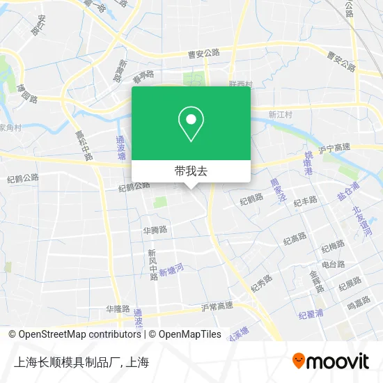 上海长顺模具制品厂地图