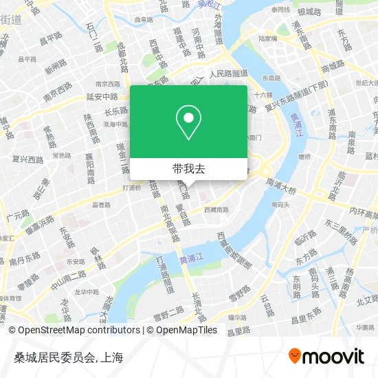 桑城居民委员会地图