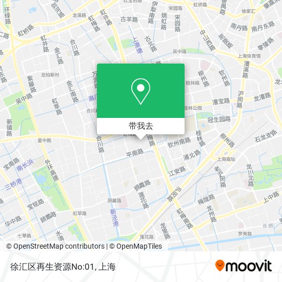 徐汇区再生资源No:01地图