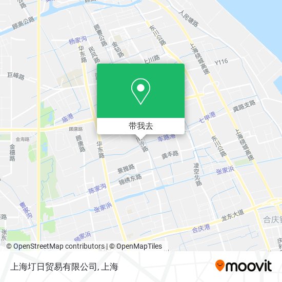 上海圢日贸易有限公司地图