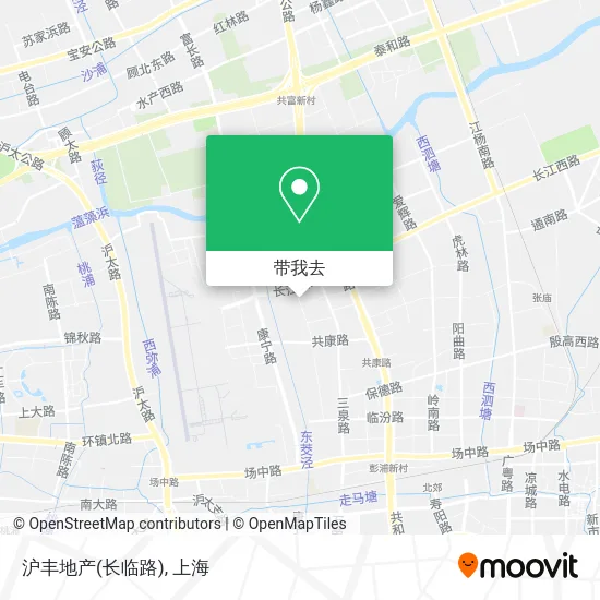 沪丰地产(长临路)地图