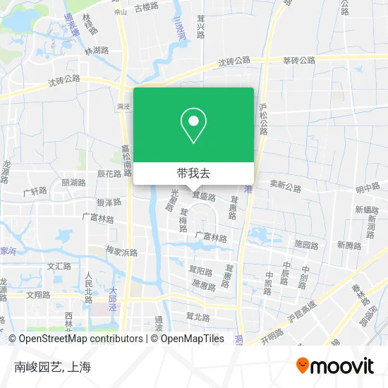 南峻园艺地图